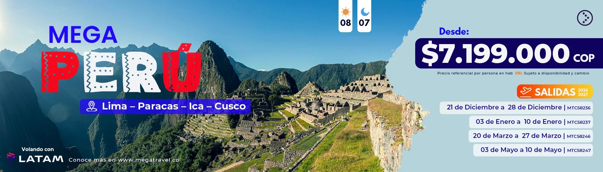 MEGA PERÚ: TIERRA DE LOS INCAS