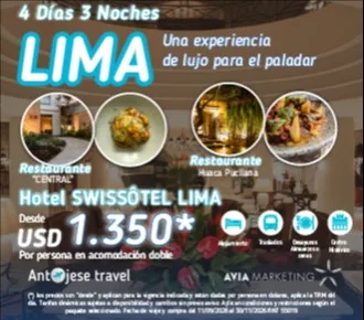 Lima, una experiencia de lujo para el paladar