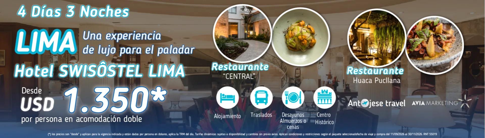 Lima, una experiencia de lujo para el paladar