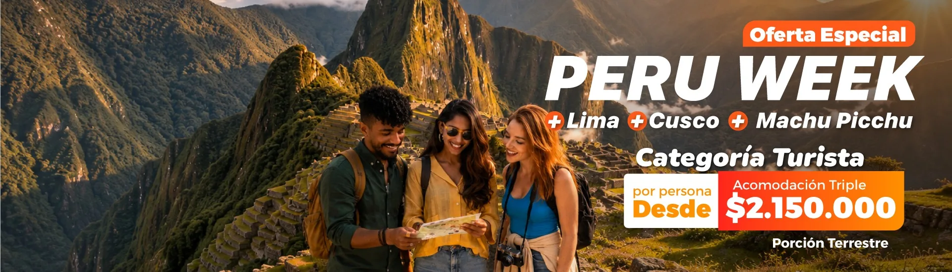 PERU / LIMA Y CUSCO BASICO / 4 NOC - 5 DIAS