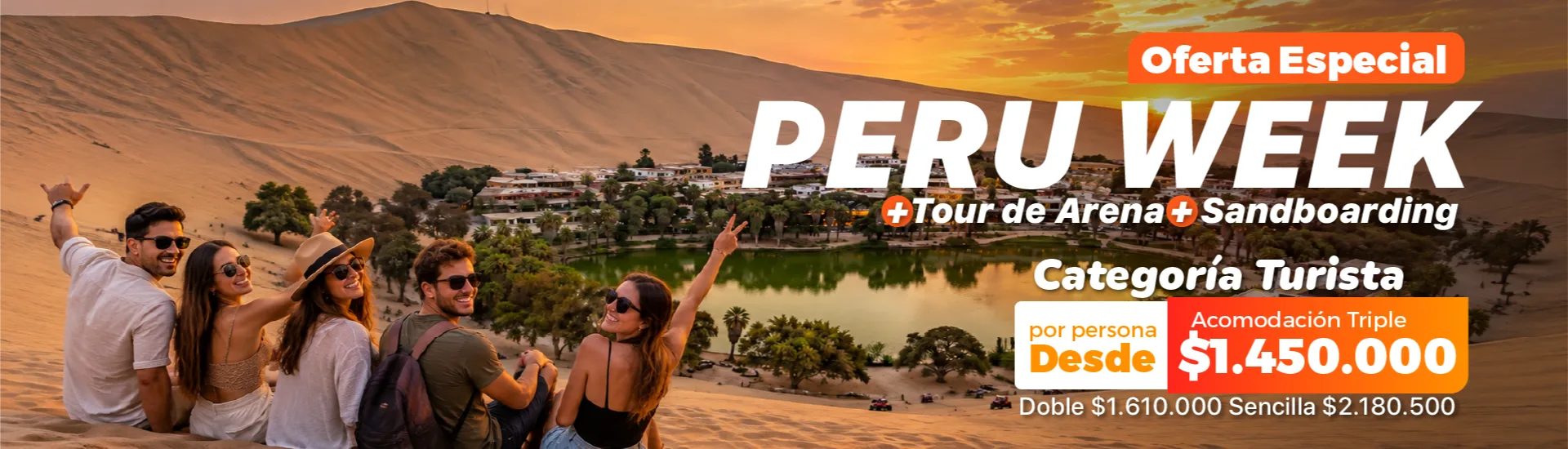 ESCAPADA A PERU / 3 NOC - 4 DIAS
