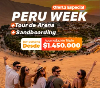 ESCAPADA A PERU / 3 NOC - 4 DIAS